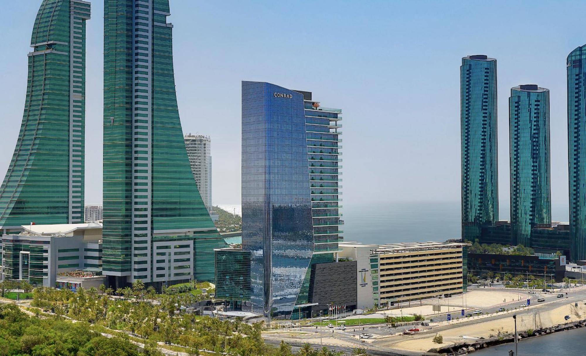 Отель Conrad Bahrain Financial Harbour Манама Экстерьер фото